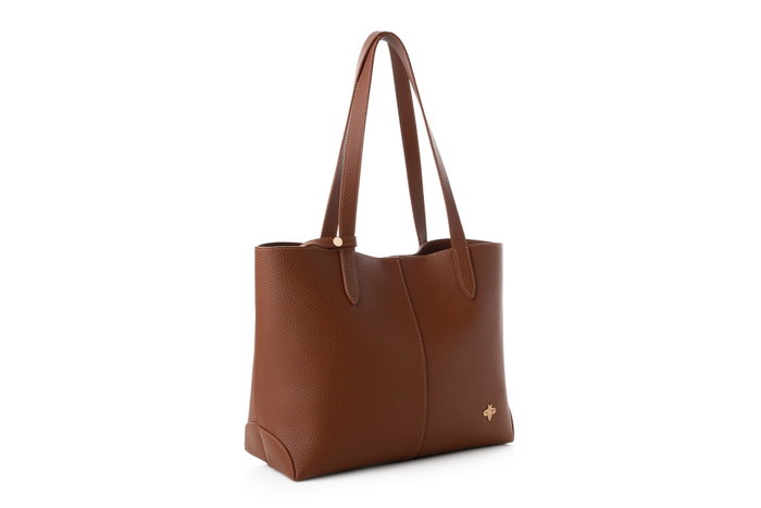 Lucky Bees Bolso Tote Tan Lucky Bees Bolso Tote Tan